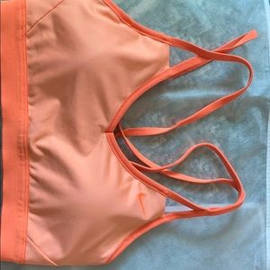 Nike Sports Bra Orange